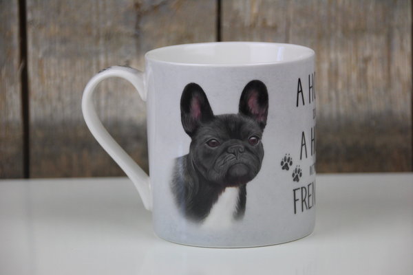 The Leonardo Collection - Kaffee Becher / Tasse - Hund - Französische Bulldogge - Best Friend