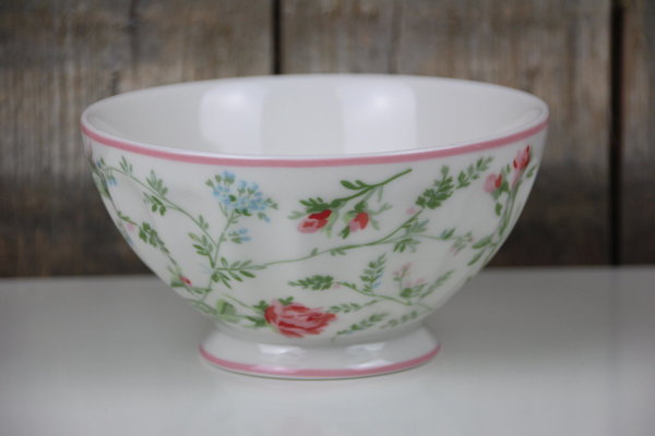GreenGate - French Bowl - Constance white