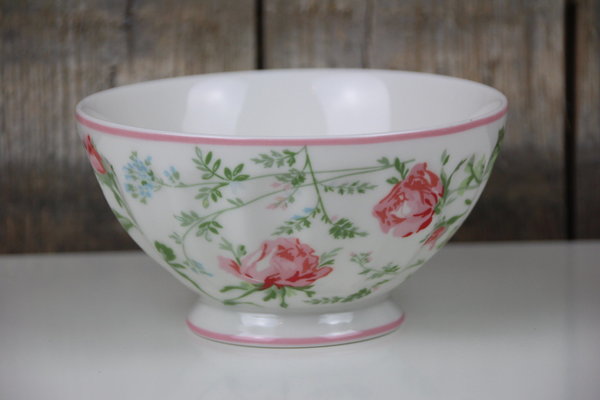 GreenGate - French Bowl - Constance white