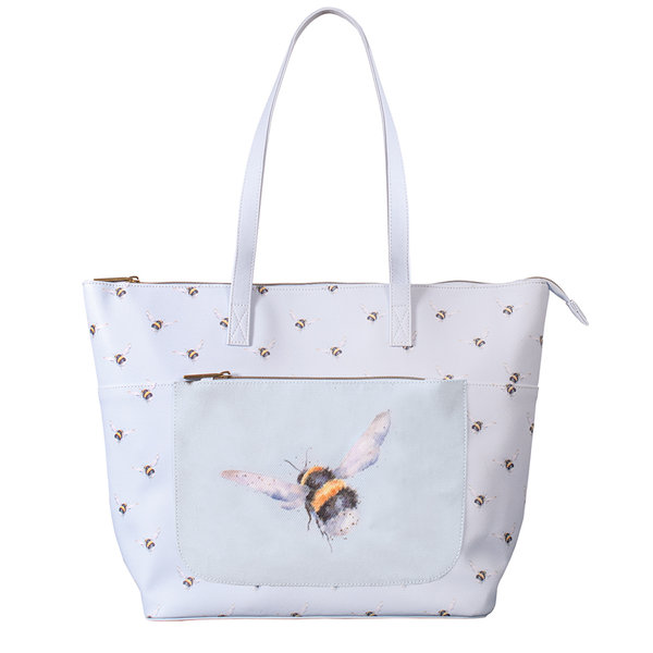 Wrendale - Everyday Bag / Shopper Tasche - Bee - Biene / Hummel