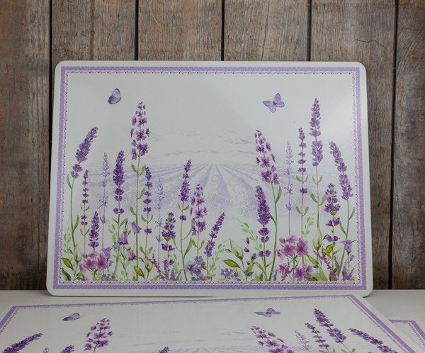Easy Life - 4er Set Tischsets - Lavender Field - Lavendel