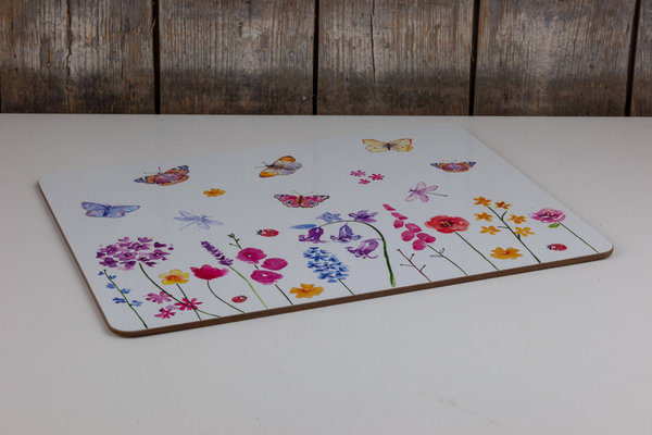 The Leonardo Collection - 4er Set Tischsets - Butterfly Garden - Schmetterlinge